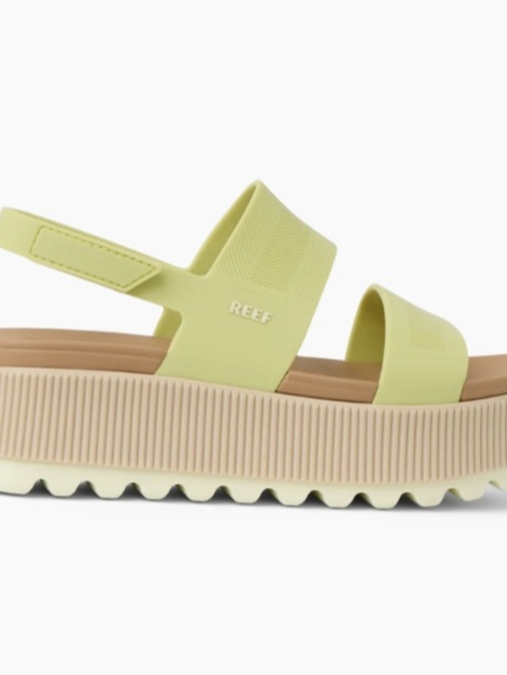 Reef Womenâs Lime Vista Higher Sandal